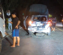 Diduga Sopir Mengantuk, Tabrakan Beruntun Libatkan Tiga Kendaraan di Jalur Bojonegoro–Cepu