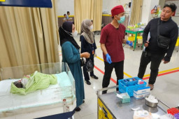 Bayi Baru Lahir Dibuang di Persawahan Ngasem Kediri