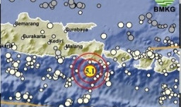Gempa M5,1 Guncang Tenggara Jember, Getaran Terasa hingga Banyuwangi dan Malang