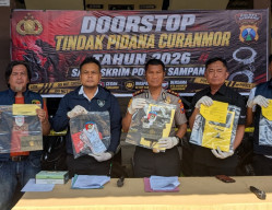 Polres Sampang Berhasil Ungkap 16 Kasus Curanmor  dan Amankan 17 Pelaku