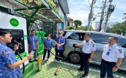 Gandeng Utomo Charge, Pemkot Surabaya Sediakan SPKLU di Lima Titik Strategis