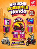 Manjakan Konsumen Trenggalek, MPM Honda Jatim Kembali Gelar Undian Berhadiah 2 Unit Honda PCX160