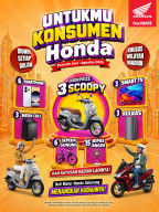 Manjakan Warga Madiun, MPM Honda Jatim Gelar Undian Berhadiah 3 Motor Scoopy dan Ratusan Doorprize