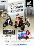 Akhir Pekan Ini, MPM Honda Jatim Gelar Gathering "Banyuwangi BerStylo Bersama" Bertabur Hadiah Mewah