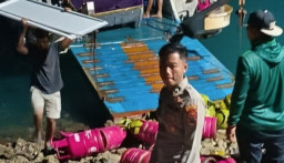 Hantam Karang di Perairan Kangean Sumenep, KM La Risky Tenggelam Bersama Muatan LPG Bernilai Ratusan Juta