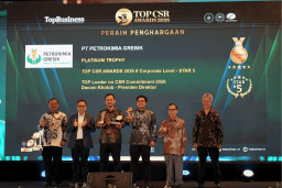 Pertahankan TOP CSR #Star 5 Selama Lima Tahun, Petrokimia Gresik Borong Penghargaan Nasional