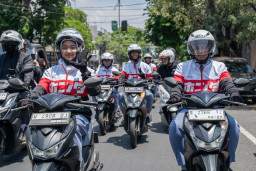 Libur Sekolah, Pelajar Diajak Tingkatkan Kesadaran Berkendara Aman Lewat Safety Riding Center MPM Honda Jatim