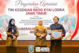 Tim Reog Kyai Lodra Sapu Bersih Festival Nasional, Pemprov Jatim Perkuat Regenerasi Seniman