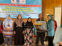 TP PKK Bojonegoro Dorong Program Gayatri dan Penanganan ATS di Sambongrejo
