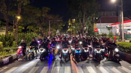 Ratusan Bikers Honda Ramaikan Vario Street Nation di Surabaya, Perkenalkan Vario 125 Street