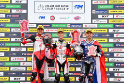 Tampil Gemilang di Motegi, AHRT Amankan Tiga Podium untuk Indonesia