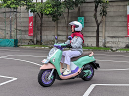 Liburan Sekolah Tetap #Cari_Aman, MPM Honda Jatim Ajak Pelajar Utamakan Keselamatan Berkendara