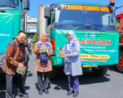 Tembus Pasar Global, Gubernur Khofifah Lepas Ekspor 405 Ton Ikan Kaleng Banyuwangi