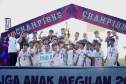 Liga Anak Megilan 2026 Berakhir, KFA Lamongan Borong Piala U-10 dan U-12