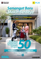 Sambut Tahun Ajaran Baru, PLN Beri Diskon 50 Persen Biaya Tambah Daya Listrik