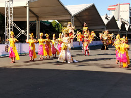 Debut di JFC 2026, Puluhan Siswa Sekolah Rakyat Tampil Percaya Diri di World Kids Carnival