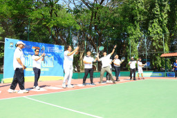 206 Atlet Ramaikan Turnamen Tenis Kapolres Gresik Cup Season 2