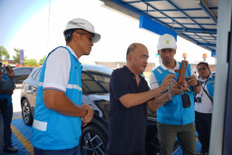 PLN Tambah Titik SPLU di Rest Area 575A Ngawi