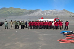 Taman Nasional Bromo Tegger Semeru Siap Siaga Hadapi Kebakaran Hutan Lahan