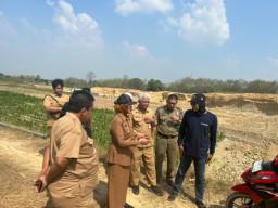 Diduga Keruk Tanah Tanpa Izin, Wabup Bojonegoro Tutup Sementara Lokasi Galian C di Trucuk