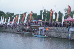 Konsisten Digelar, Festival Dayung Tejoasri Berpotensi Masuk Kalender Event Jatim