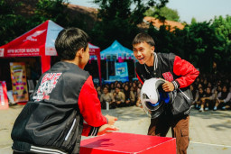 Tingkatkan Kesadaran Safety Riding dan Bangkitkan Semangat Pelajar, MPM Honda Jatim Gelar School Roadshow