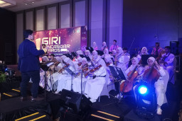 Dari Kelas ke Panggung Nasional, Orkestra SMANUSA Gresik Tampil Memukau di Giri Pancasuar Awards 2026