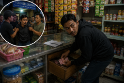 Diduga Curi Uang Rp380 Ribu di Toko Kelontong, Pria di Driyorejo Gresik Diamankan Polisi