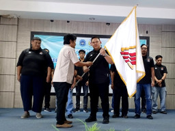 Founder Apparel Allegiant Nahkodai FPTI Lamongan 2026-2030, Bidik Kebangkitan Prestasi Panjat Tebing