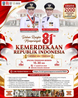 HUT ke-81 RI di Grahadi, Khofifah Buka 4.000 Kuota Gratis untuk Masyarakat
