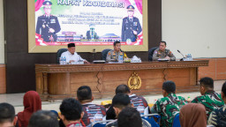 Polres Jombang Perkuat Sinergi Pengamanan Jelang Muktamar NU ke-35