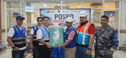 KSOP Tanjung Perak dan Pelindo Group Kirim Bantuan Gempa NTT via MV Tidar