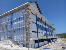 Telan Anggaran Rp 59 Miliar Lebih, Pembangunan Gedung Poltera Capai 85 Persen