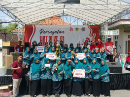 Kemeriahan Perayaan HUT RI di Kelurahan Ngargosari Kebomas Gresik