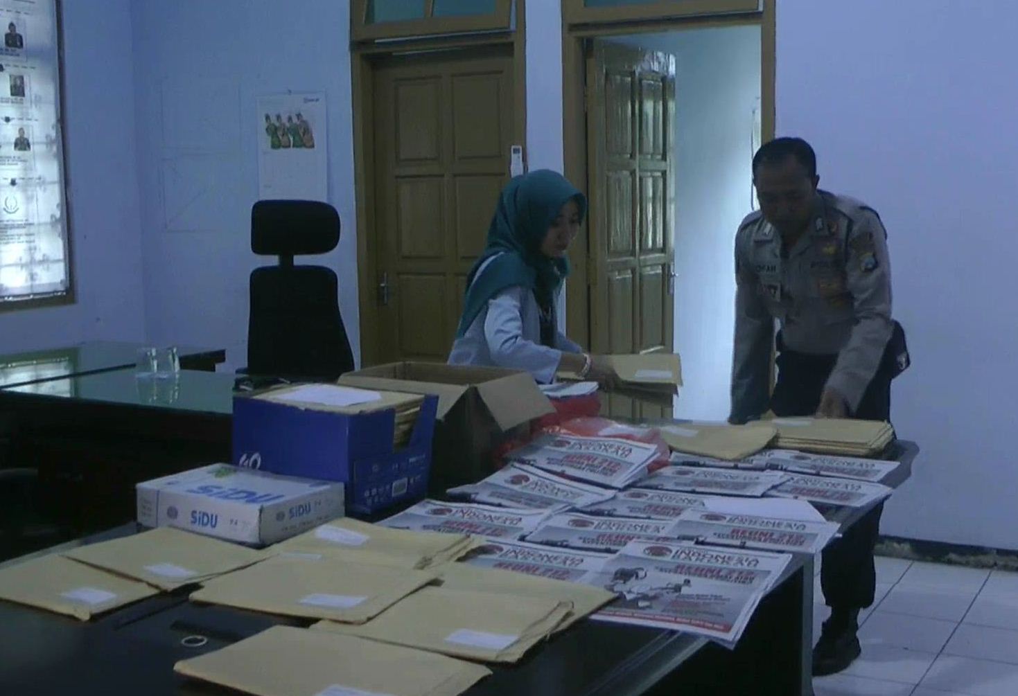 Ribuan Tabloid Indonesia Barokah Beredar di Nganjuk