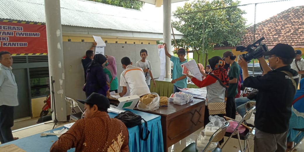 Salah Memasukkan Data, Dua TPS di Gresik Lakukan Penghitungan Ulang