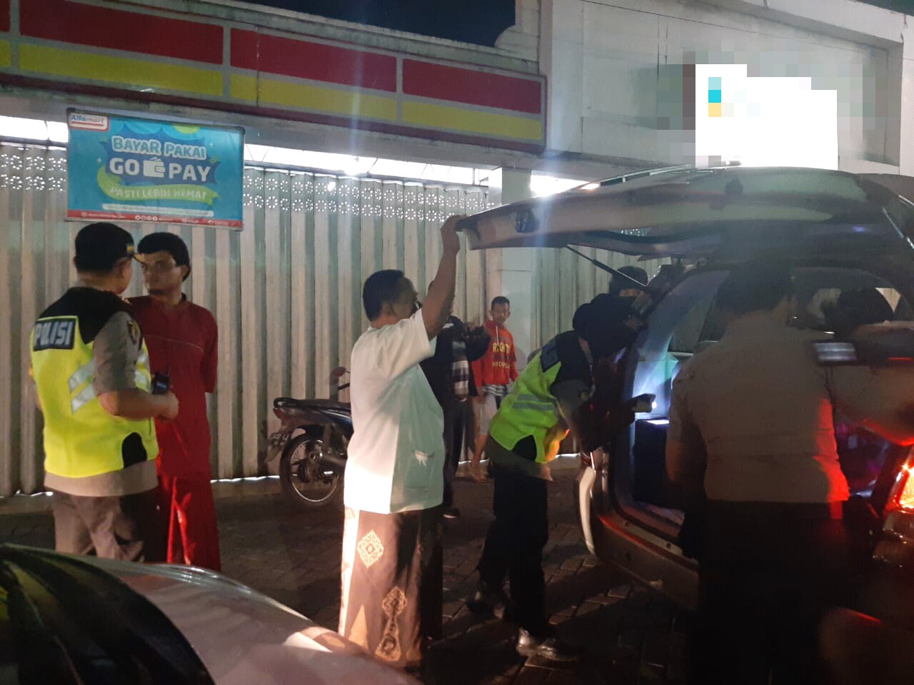 Operasi di Empat Titik, Polres Gresik Persempit Pergerakan Massa Jelang Pengumuman Hasil Pemilu