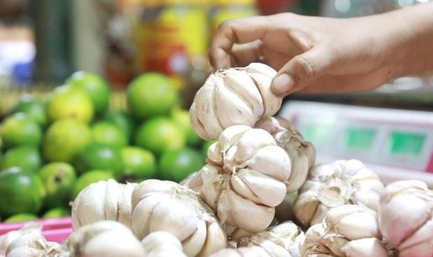 Harga Bawang Putih di Gresik Turun Menjadi Rp 36.714 per Kg
