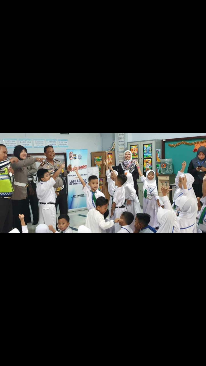 Polantas Pupuk Kesadaran Lalu Lintas Sejak Dini