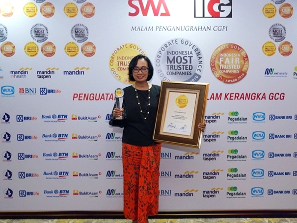 Penghargaan Nasional, Petrokimia Gresik Sebagai Perusahaan Terpercaya