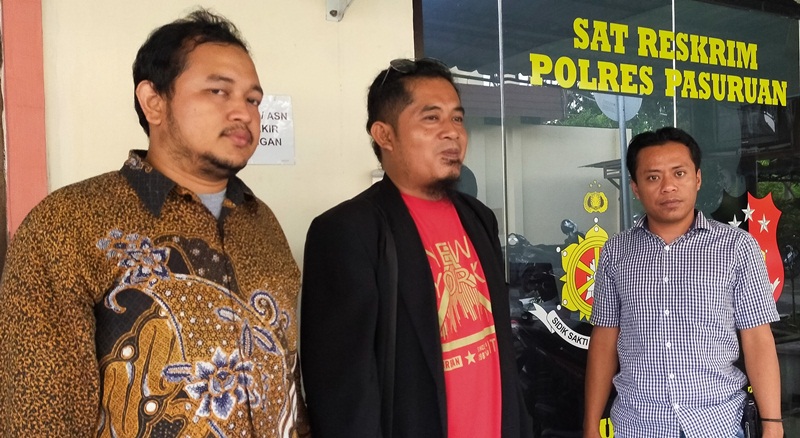 Tanya Kasus, Korban Perusakan Rumah Datangi Polres Pasuruan