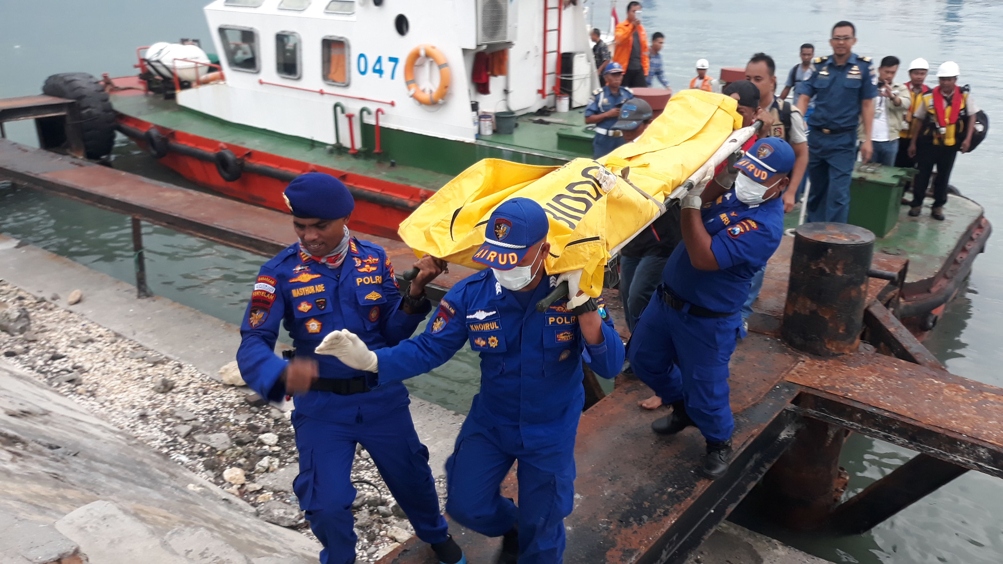 Kru Kapal Mati Mendadak di Karangjamuang, Penyebab Belum Diketahui