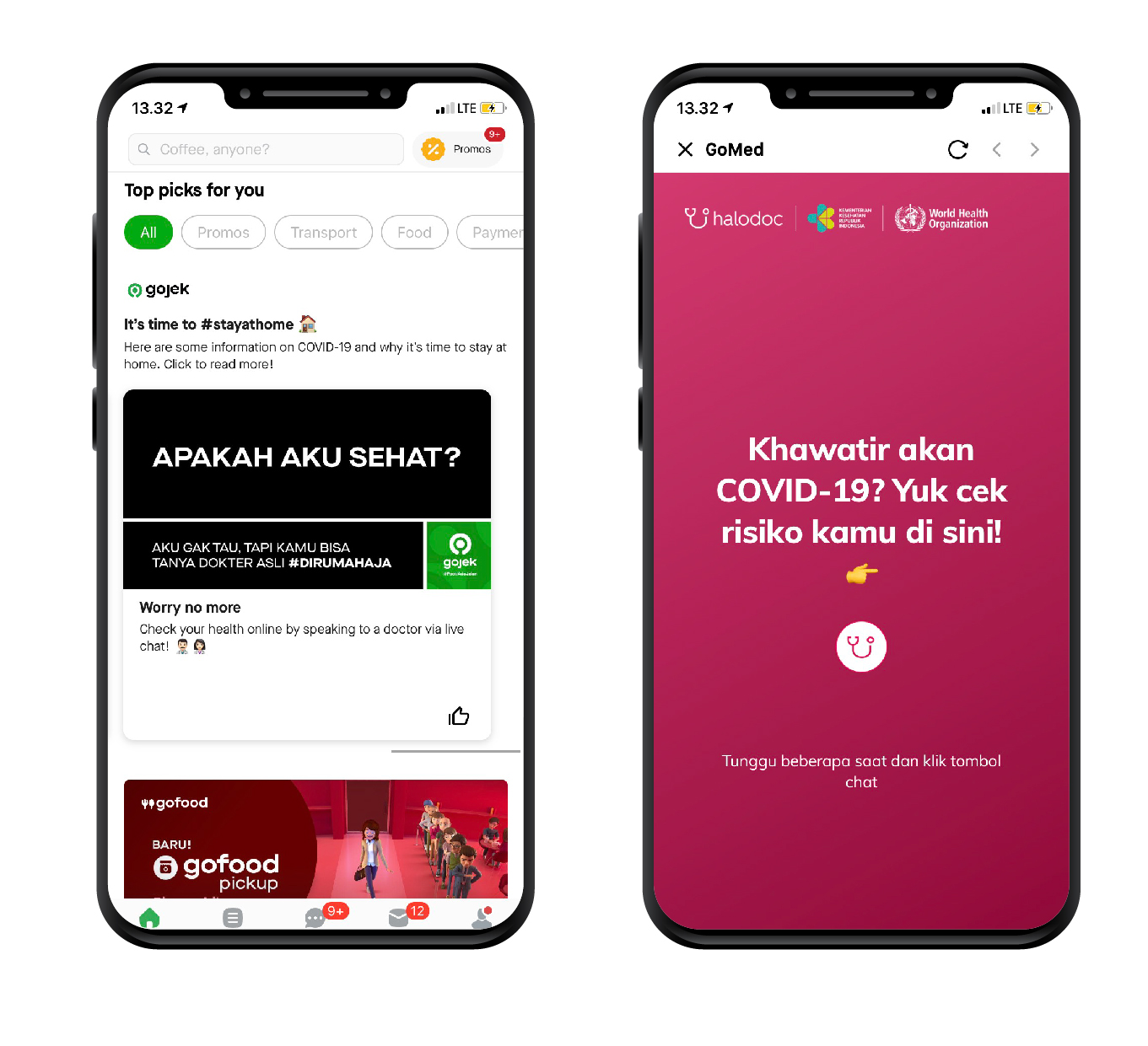 Gojek-Halodoc Layani Konsultasi Online Deteksi Covid-19