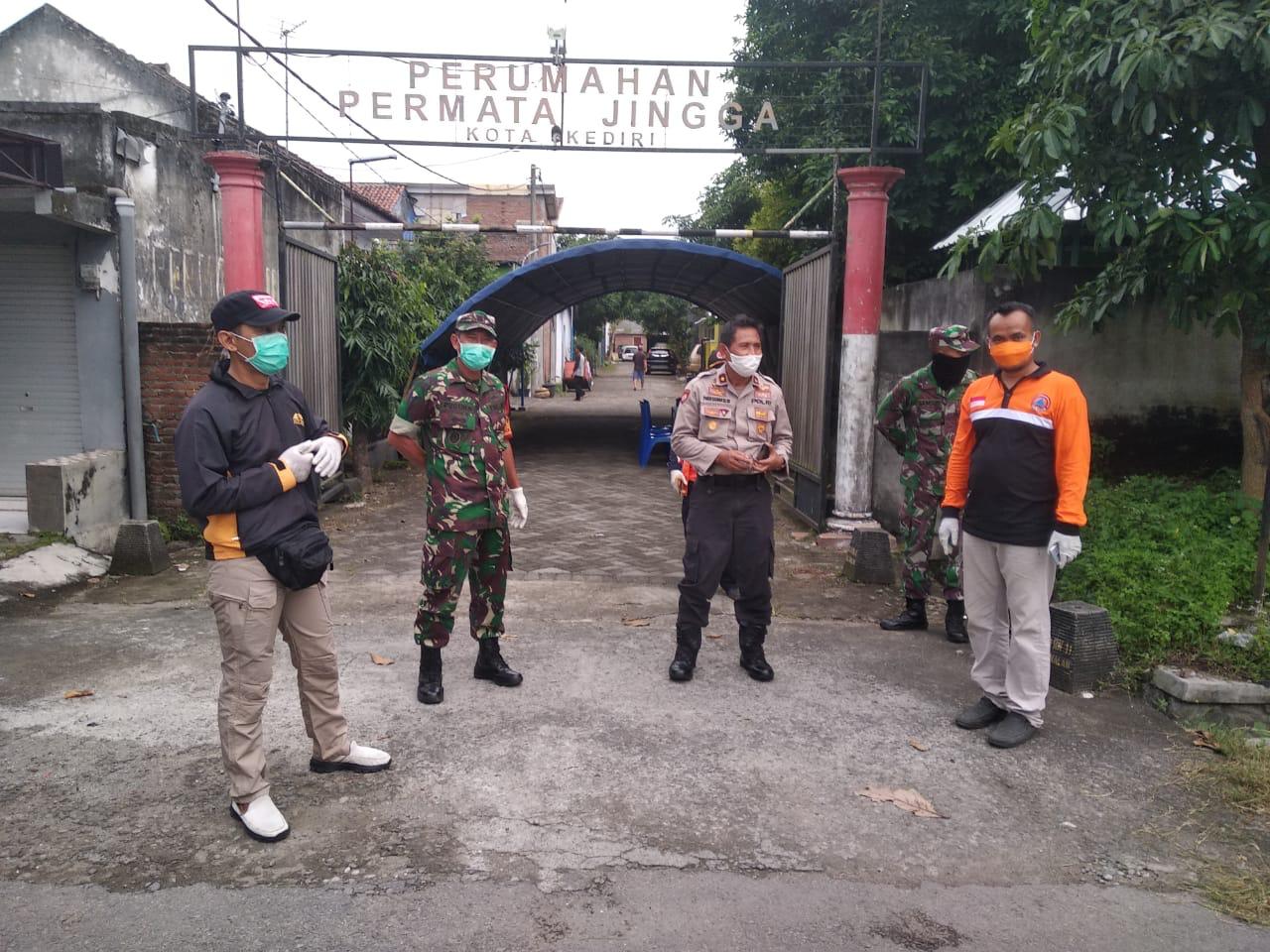 Terpapar Covid-19,  Satu Perumahan di Kediri Dikarantina