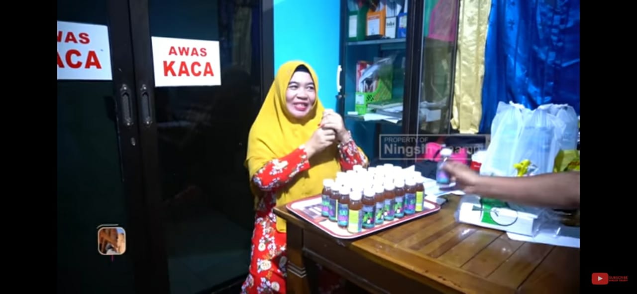 Praktek Tutup,  Ningsih Tinampi Jualan Obat Anti Corona