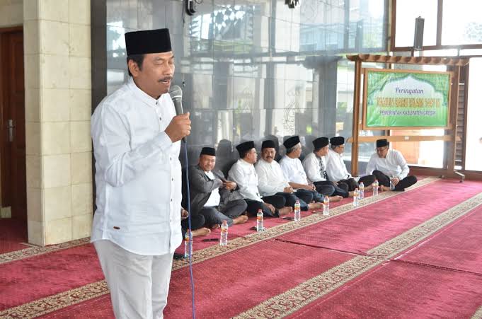 Wabup Gresik Buat Sholawat Cegah Corona
