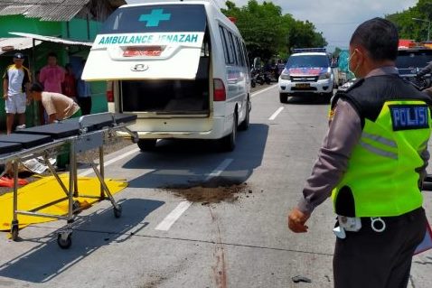 Bapak Ibu dan Anak Tewas Tertabrak Avanza di Probolinggo