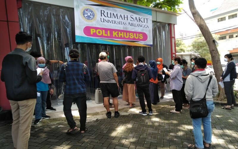 Dua Ribuan Orang Datangi Poli Khusus RS Unair Dalam Sebulan