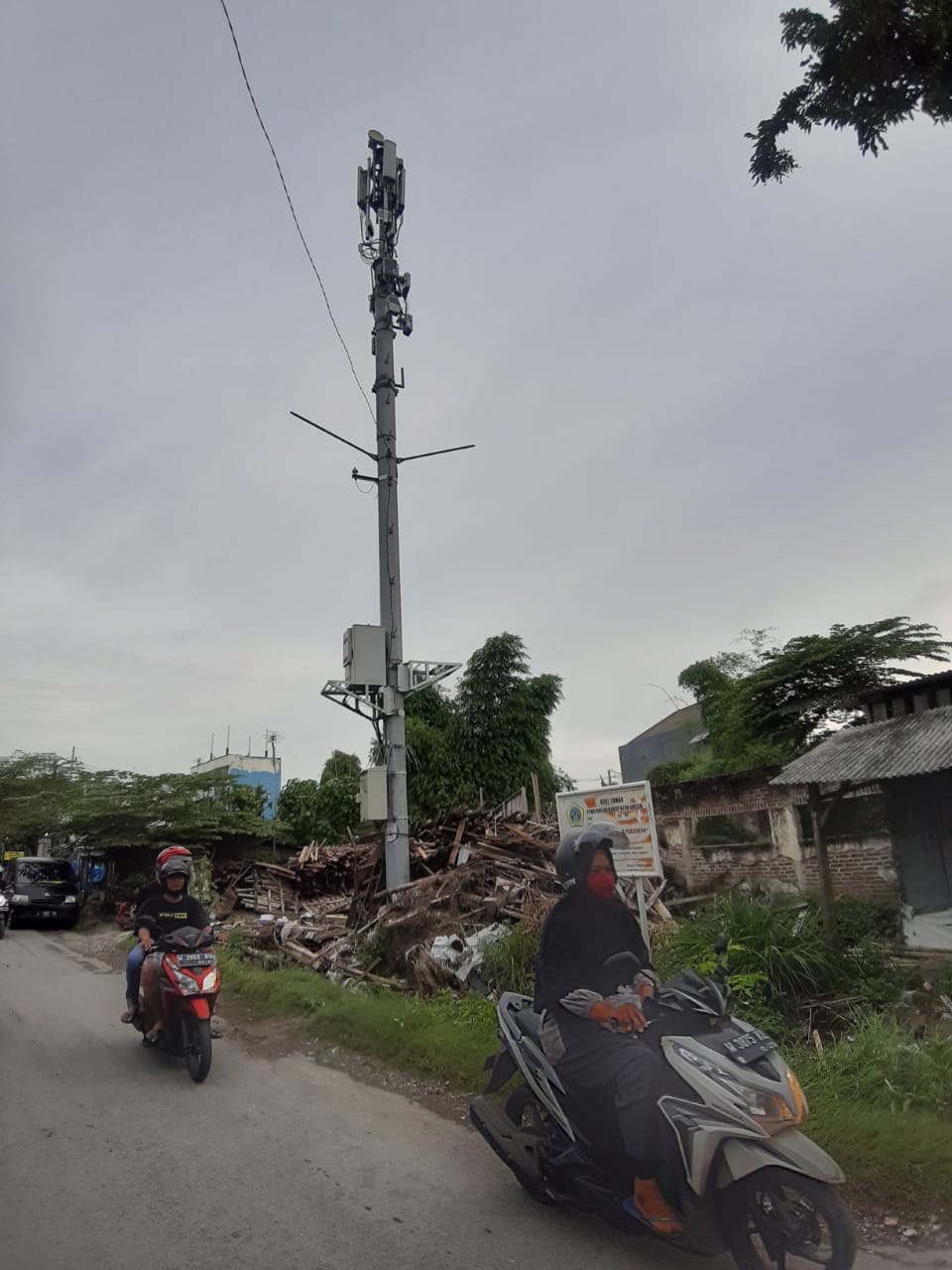 Dipanggil Satpol PP, Pengelola Tower Bodong di Kebomas Gresik Dua Kali Mangkir