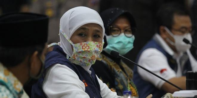Gubernur Khofifah Jelaskan Soal Mobil PCR yang Sebabkan Risma Marah